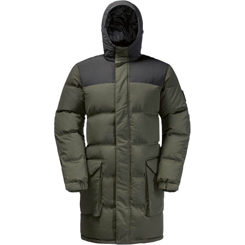 Jack Wolfskin Mens Alex Long Down Jacket-2